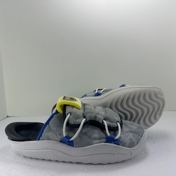 NIKE OFFLINE 3.0 PREMIUM BLUE GREY MULES SLIDES SHOES Mens Size 9 DR0290-001 - Picture 1 of 11